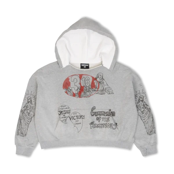 werighteous “3:16” Distressed Hoodie