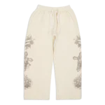 We Are Righteous “Tatted Believer” Sweatpants (Cream)