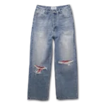 Werighteous “Red Paisley” Distressed Denim