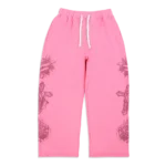 We Are Righteous “Tatted Believer” Sweatpants (Pink)