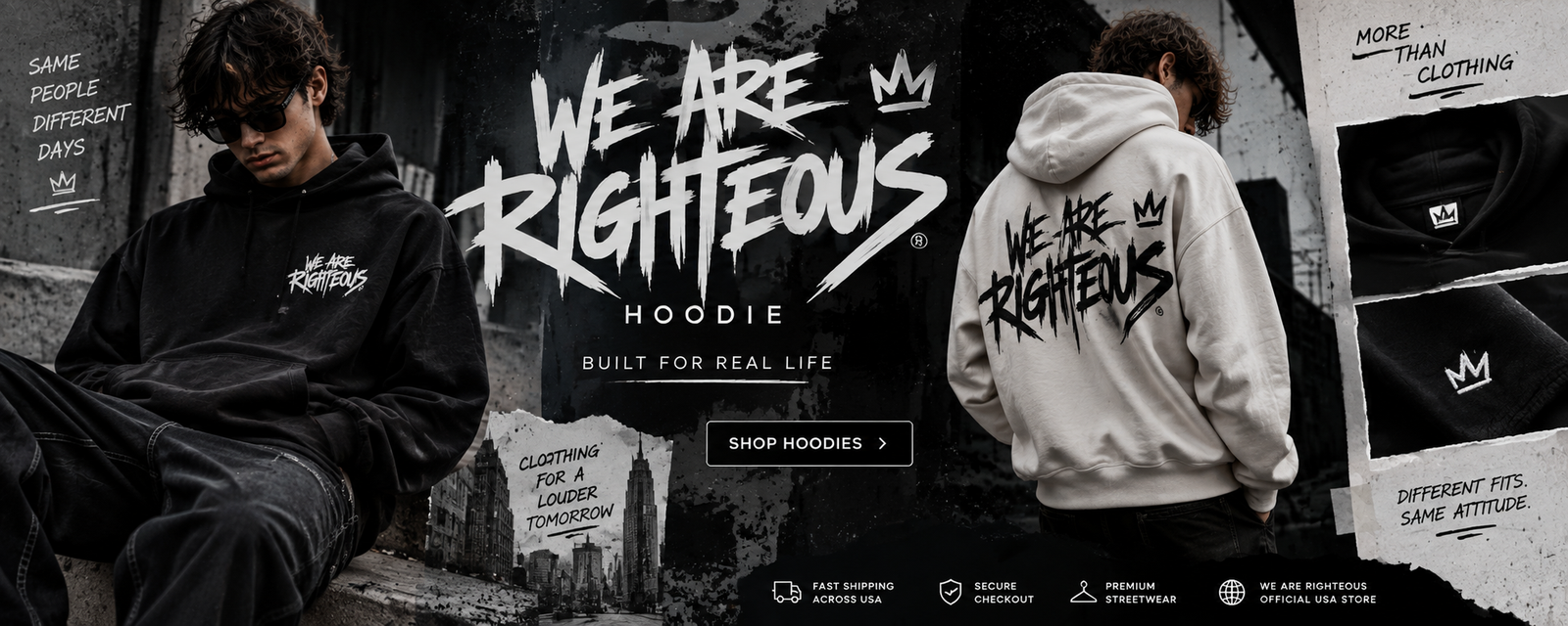 We Are Righteous Hoodie
