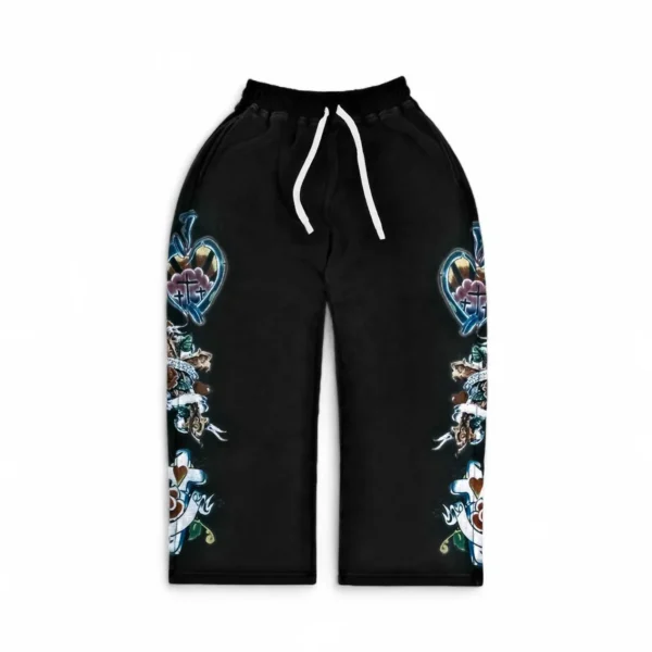 Righteous Risen King Sweatpants Black